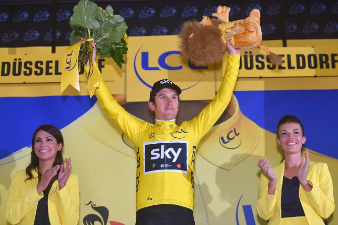 Chiến thắng chặng đầu tiên trong sự nghiệp của Geraint Thomas sau 8 mùa Tour de France