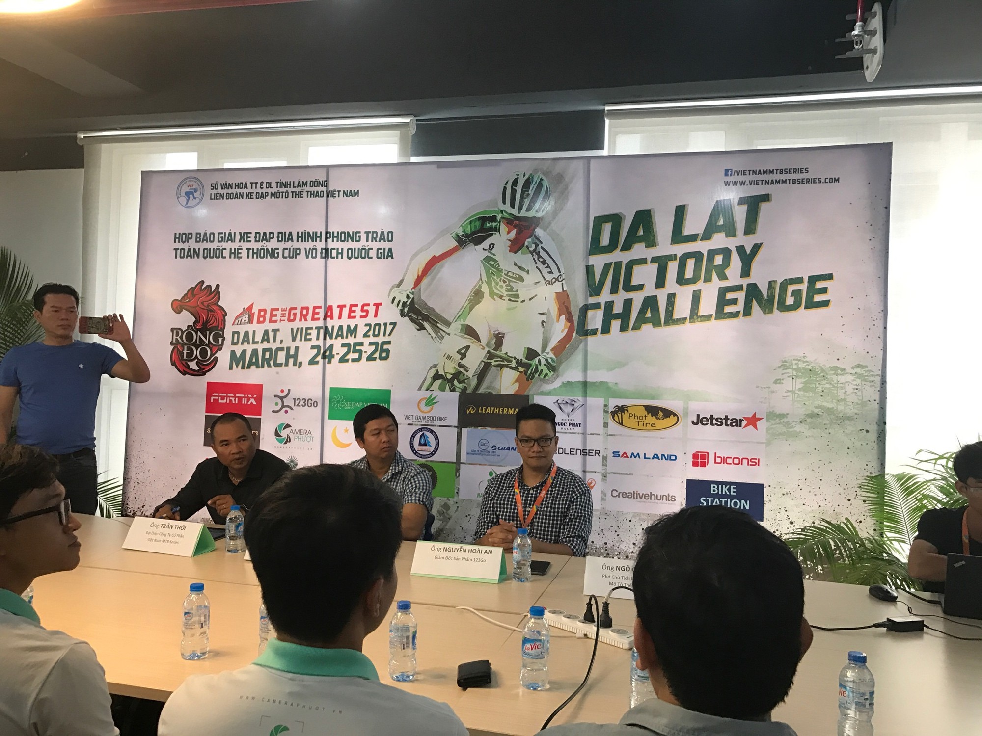 Buổi họp báo giới thiệu Vietnam MTB Series - Da Lat Victory Challenge