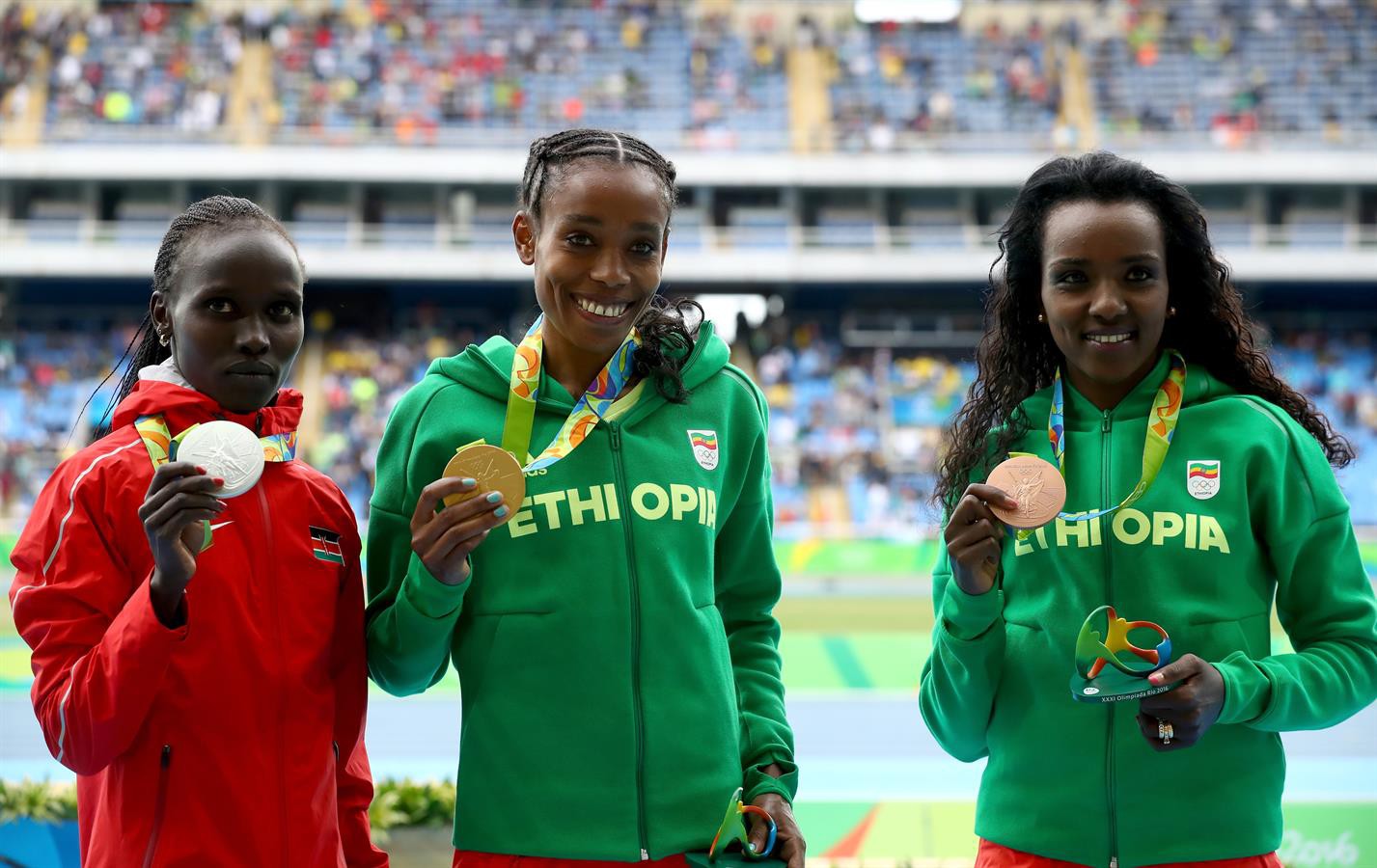 Top 3 nữ 10.000m