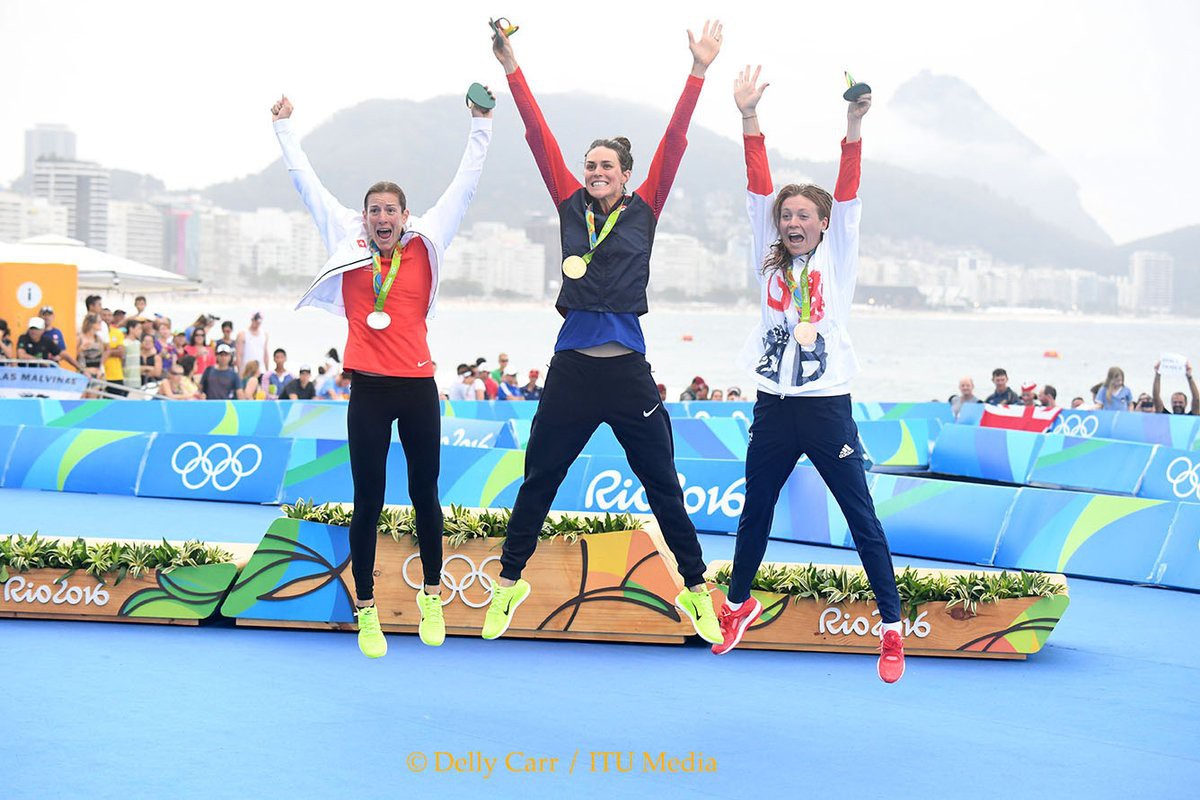 Top 3 Triathlon nữ Olympic 2016