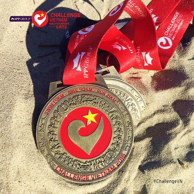 Huy chương Finisher của Challenge Vietnam