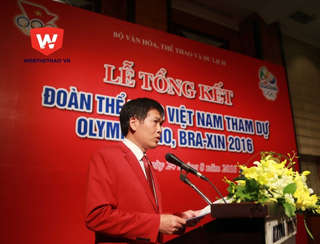 Trưởng đoàn TTVN Trần Đức Phấn: Thể thao Việt Nam vẫn còn khoảng cách khá xa so với thế giới
