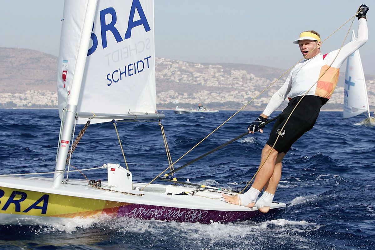''Thuyền trưởng'' Robert Scheidt của đoàn thể thao Brazil tại Rio 2016