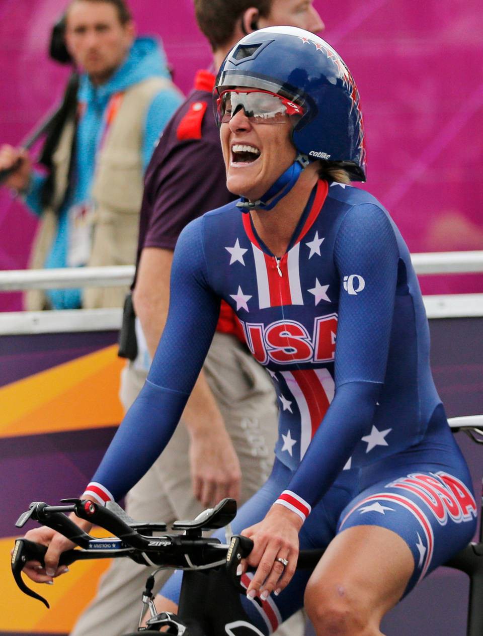 Kristin Armstrong (Mỹ) về nhất đua tính giờ cá nhân nữ tại London 2012