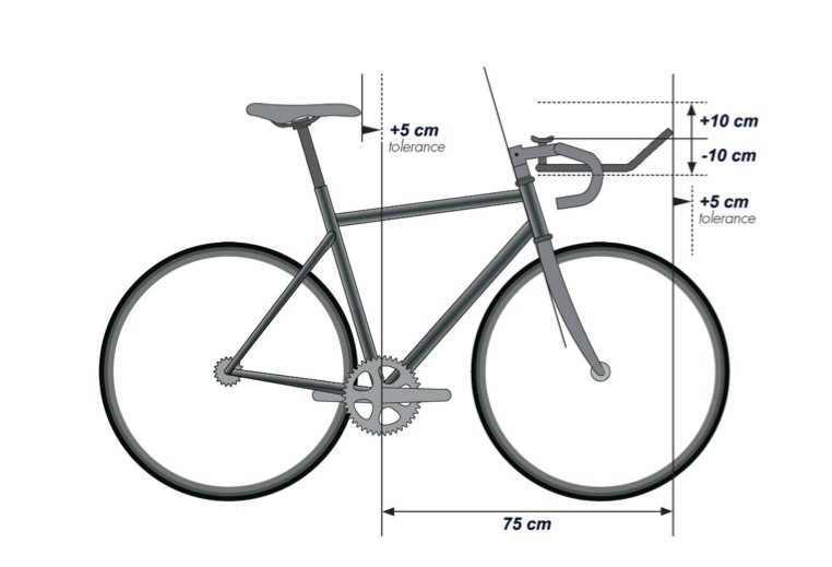 Thông số bắt buộc của một chiếc xe đạp tính giờ