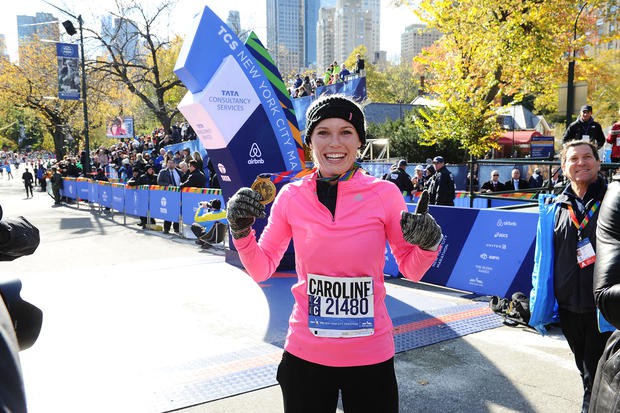 Caroline Wozniacki là 1 trong số ít VĐV chuyên nghiệp chạy giải marathon khi đang còn ở đỉnh cao phong độ