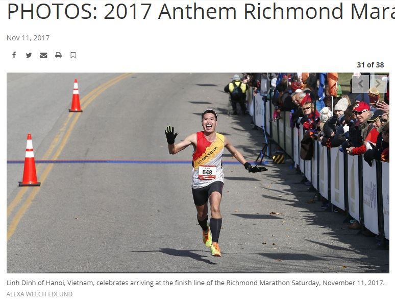 Đinh Huỳnh Linh là một trong những runner nghiệp dư Việt Nam hiếm hoi đạt chuẩn Boston Marathon