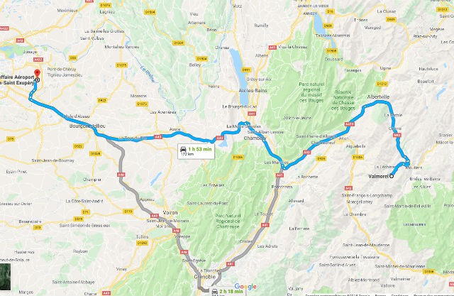 Đoạn đường 170 km từ Vamorel đến Lyon