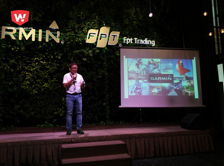 Giáo sư Dương Nguyên Vũ, Chủ tịch hội Vietnam Triathlon Club chia sẻ kinh nghiệm của người dùng Garmin lâu năm