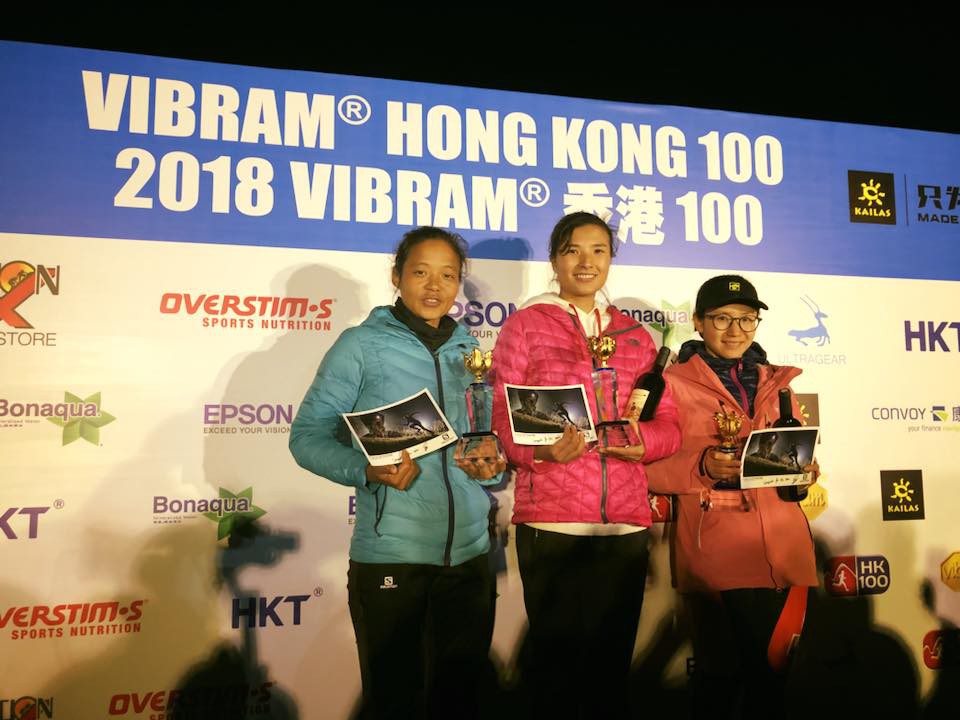 Top 3 nữ giải Hong Kong 100