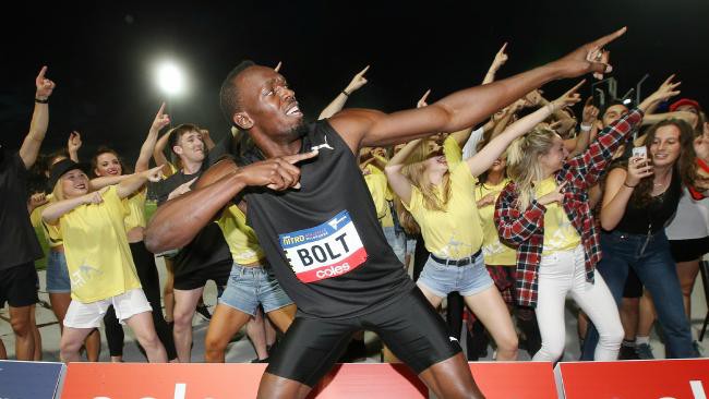 Ở đâu có Usain Bolt, ở đó luôn náo nhiệt và vui vẻ