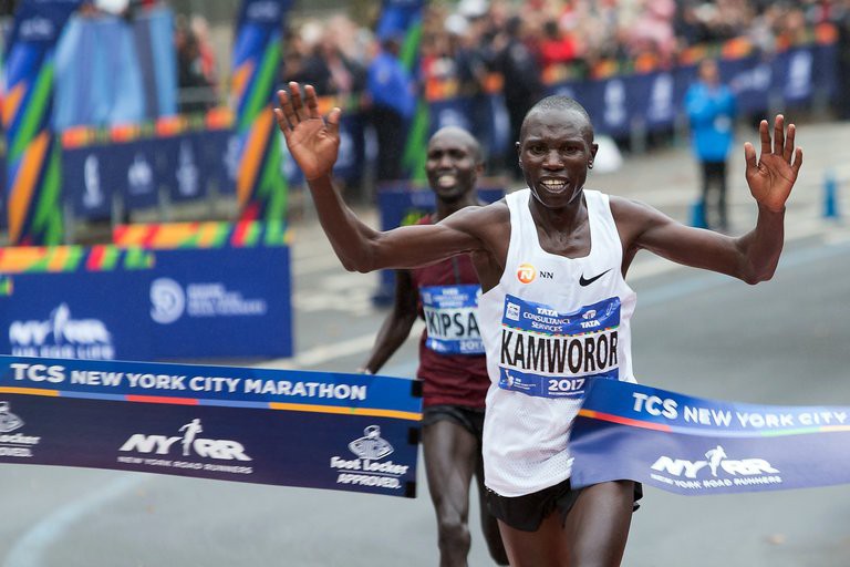 Geoffrey Kamworor, ĐKVĐ New York City Marathon, VĐTG half marathon 3 kỳ liên tiếp