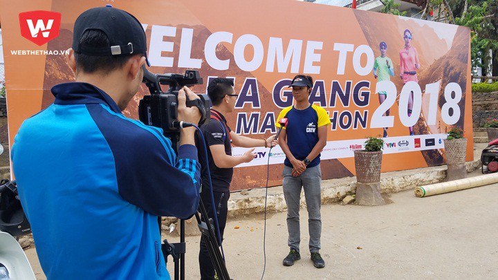 PV Webthethao phỏng vấn anh Đặng Quang Đức, Race Director giải Hà Giang Marathon 2018