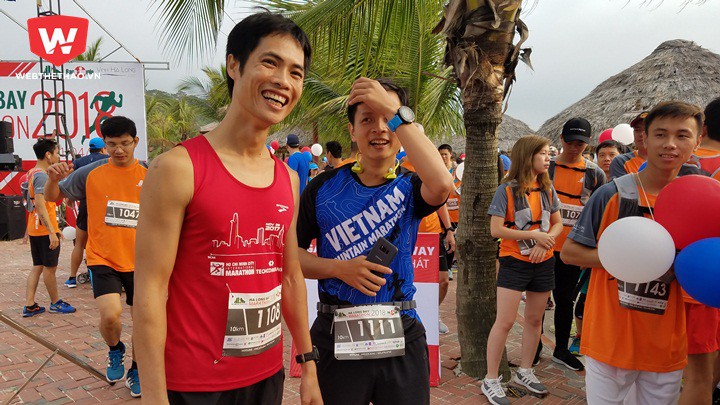 Cao Ngọc Hà, tân vô địch LDR Half Marathon 2018 tham gia chạy cự ly 10km. Ngay sau khi đăng quang tại Yên Sở (Hà Nội), Cao Ngọc Hà liền xuống Hạ Long để tham gia huấn luyện cùng các triathlete tại HTC Training Camp