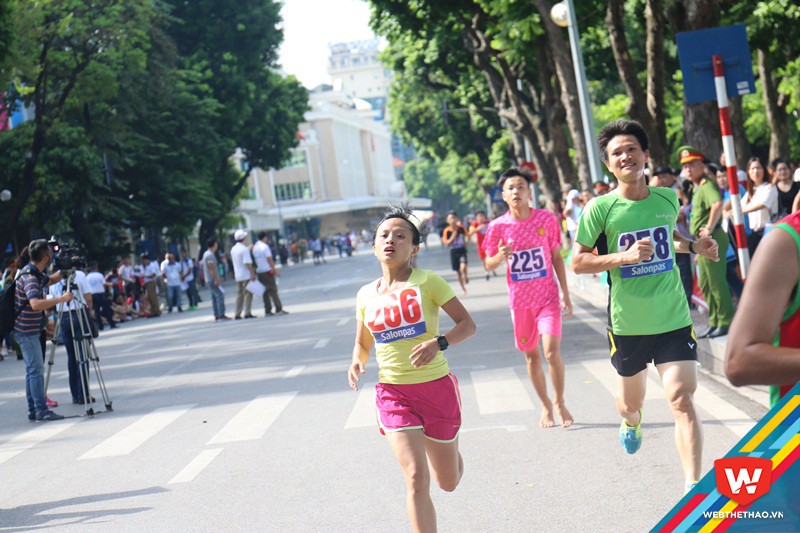 Năm ngoái, Nguyễn Thị Đường chỉ đạt hạng 4 sau khi đạt giải Nhì 42km Vietnam Mountain Marathon 2016