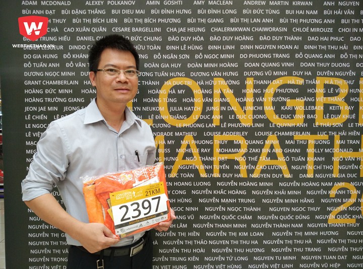 VĐV Nguyễn Xuân Quang: Đây là giải chạy lần đầu tiên trong đời của tôi