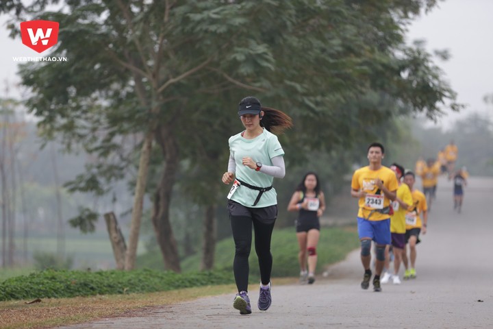 21km là cự ly khá thách thức đối với nhiều chị em phụ nữ