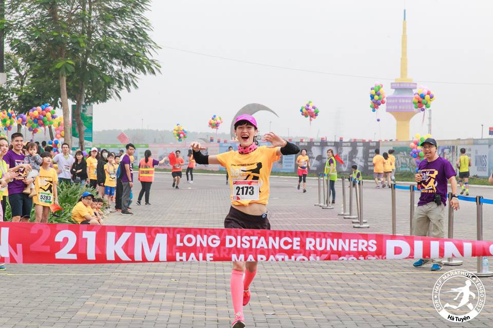 Nguyễn Phương Thùy, Á quân LDR Half Marathon 2017