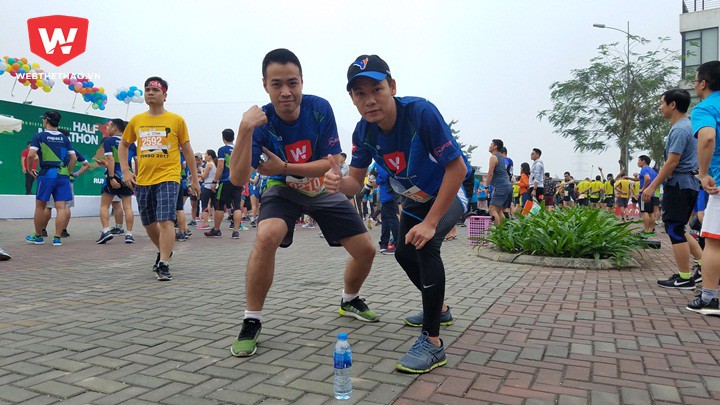 PV Webthethao.vn tham gia chạy 21km