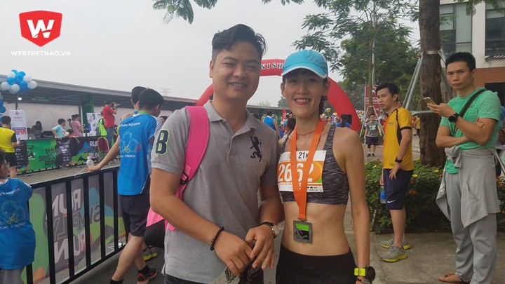 Phương Thùy, Top 3 nhóm tuổi 30-40 tại giải việt dã báo Tiền Phong, trở thành tân vô địch 21km nữ