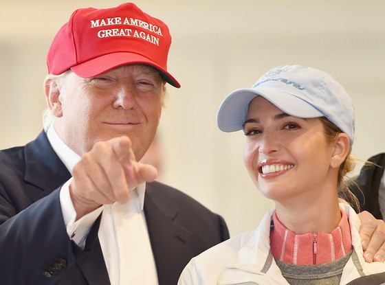 Donald Trump và ''con gái rượu'' Ivanka Trump, cánh tay phải trong chiến dịch chạy đua vào Nhà Trắng