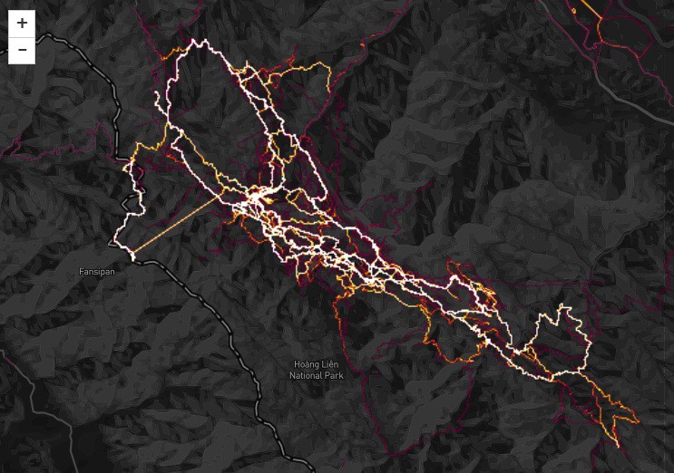 Sa Pa rực sáng bởi...đường chạy của giải Vietnam Mountain Marathon, giải chạy qui mô lớn nhất Việt Nam