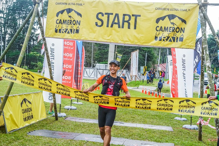 Trần Duy Quang về Nhì ở giải 100km liên tiếp, sau giải Angkor Ultra Trail