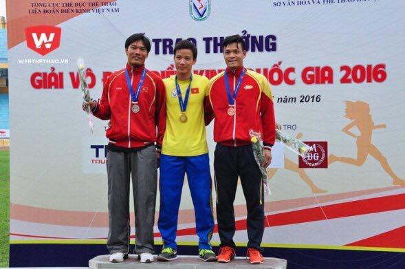 Nguyễn Hoài Văn giành HCV tại giải VĐQG 2016 với thành tích 69,04m