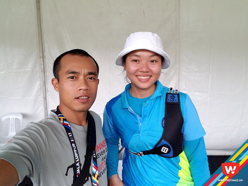 PV Webthethao và VĐV Châu Kiều Oanh, cô gái bắn cung giành huy chương SEA Games đầu tiên