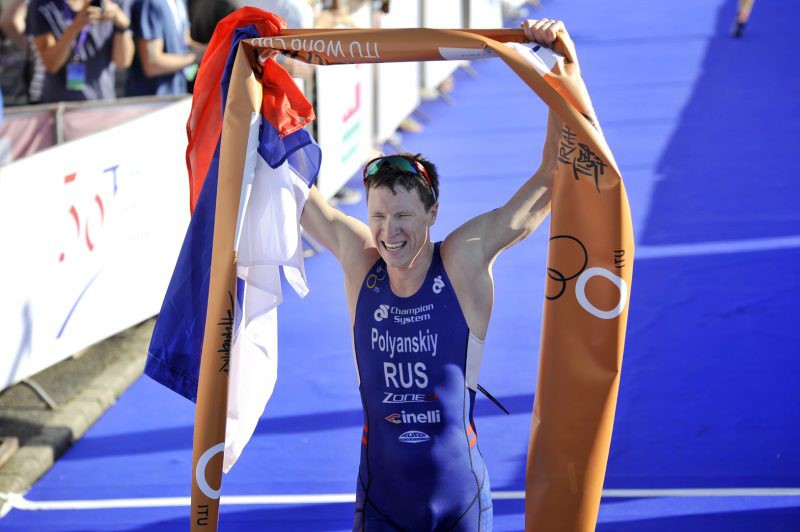 Dmitry	Polyanskiy (Nga) VĐ Nam 2016 Tiszaujvaros ITU Triathlon World Cup