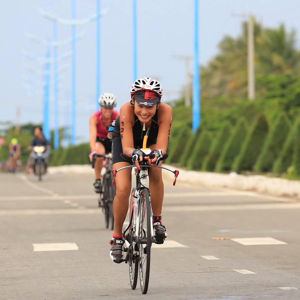 Thành tích của Nguyễn Thị Gia Huệ tốt hơn so với giải VĐTG Ironman 70.3