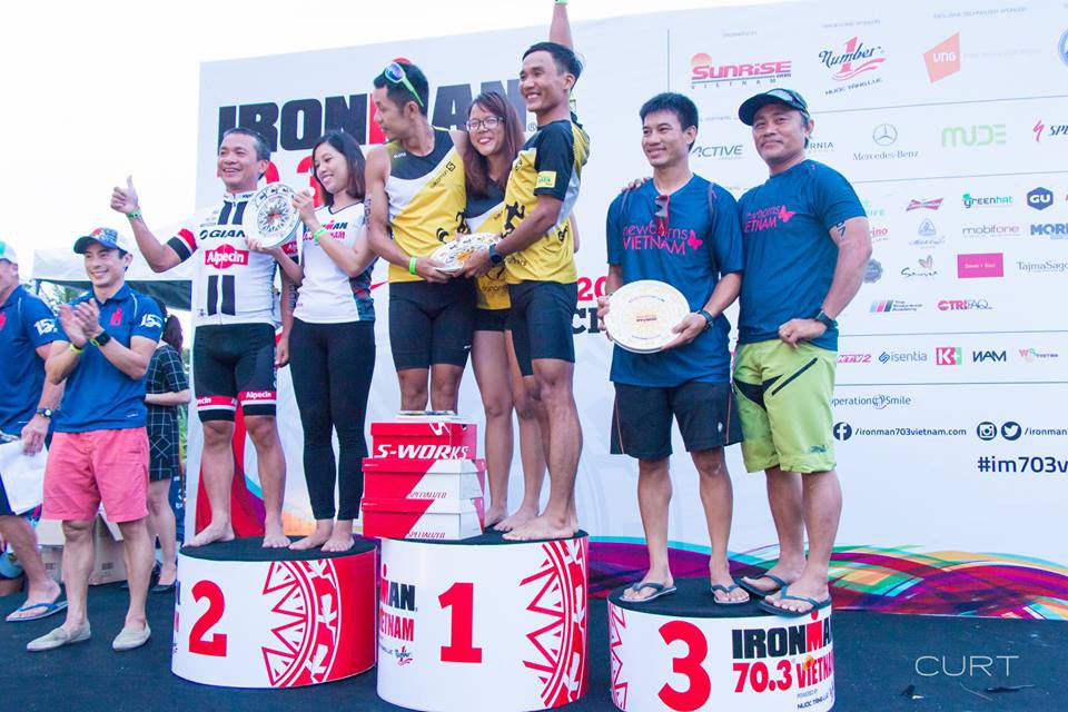3 đội tại lễ trao giải: Tri365 (2), Danang Runners (1), Newborns Vietnam (3)