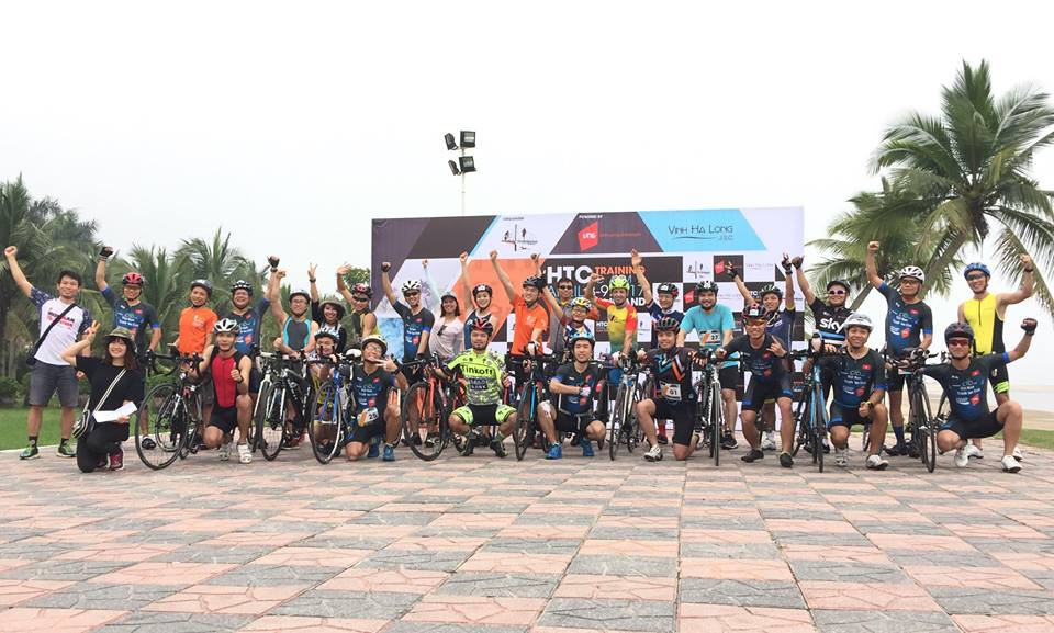 Hanoi Triathlon Club tham gia trại tập huấn tại Tuần Châu, Hạ Long để chuẩn bị cho cuộc thi lớn nhất Việt Nam Ironman 70.3 mùa thứ 3