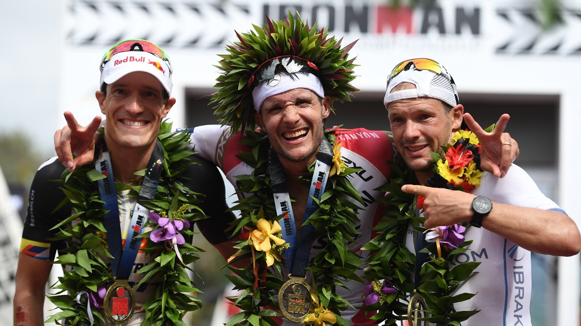 Top 3 nam Ironman Kona 2016 đều là người Đức