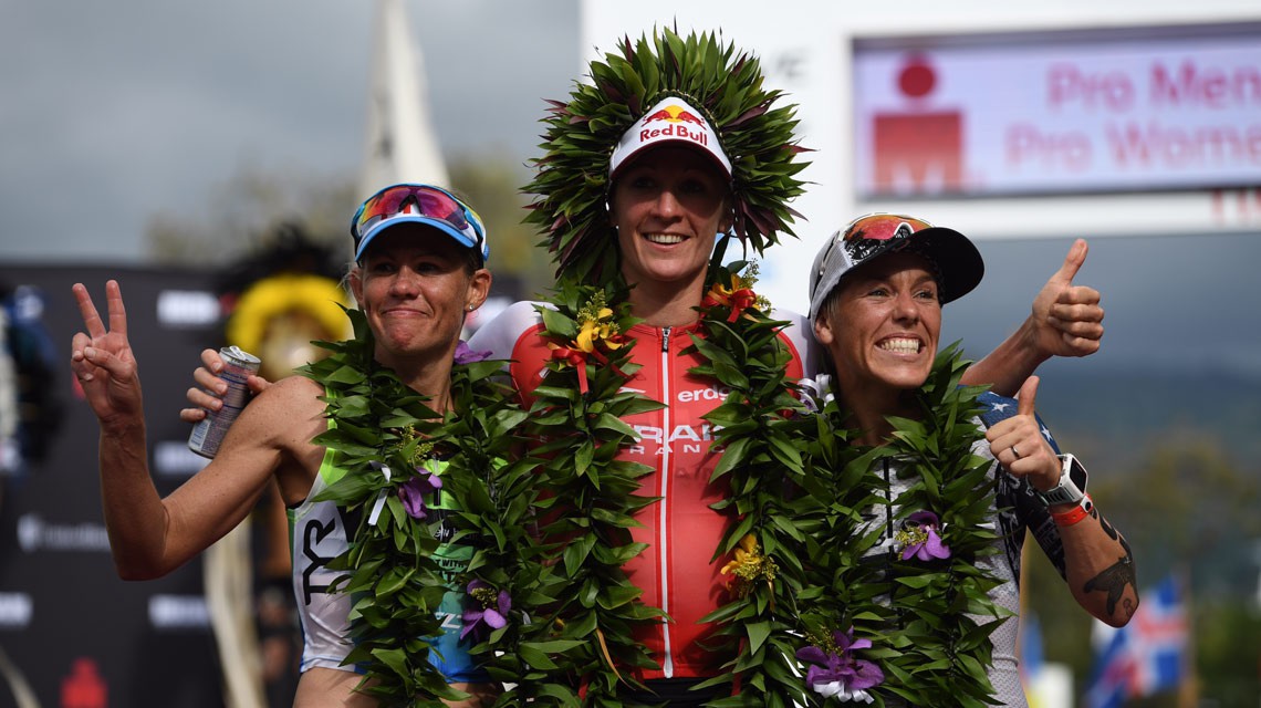 Top 3 Nữ Ironman Kona 2016