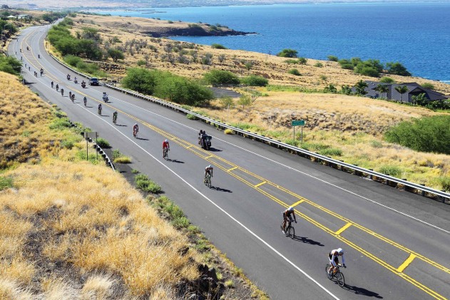 Đường đạp xe tại Kona, Hawaii