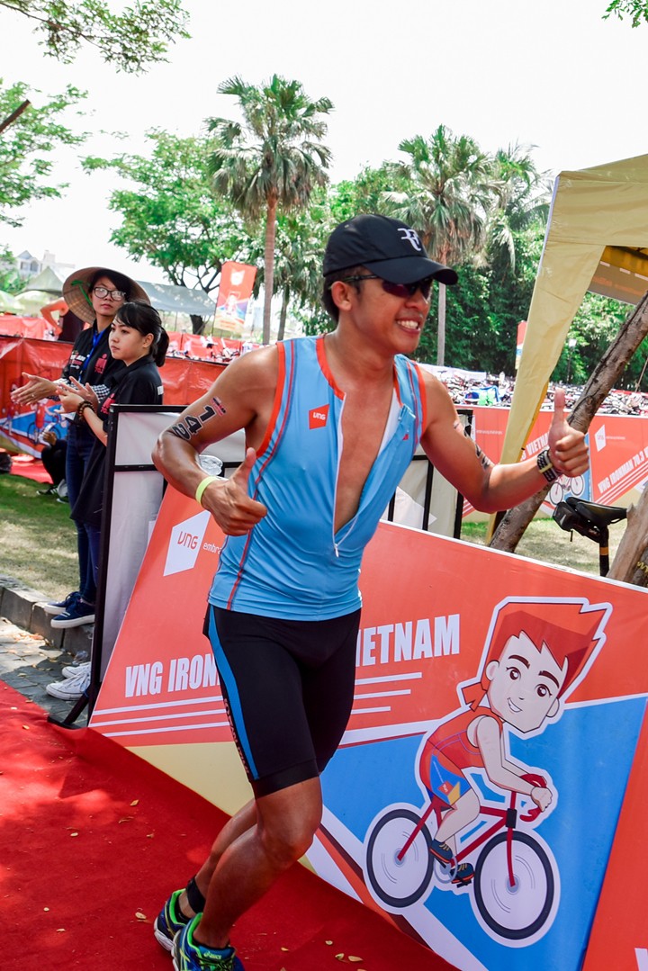 Minh Anh tại Ironman 70.3 Vietnam 2016, Đà Nẵng