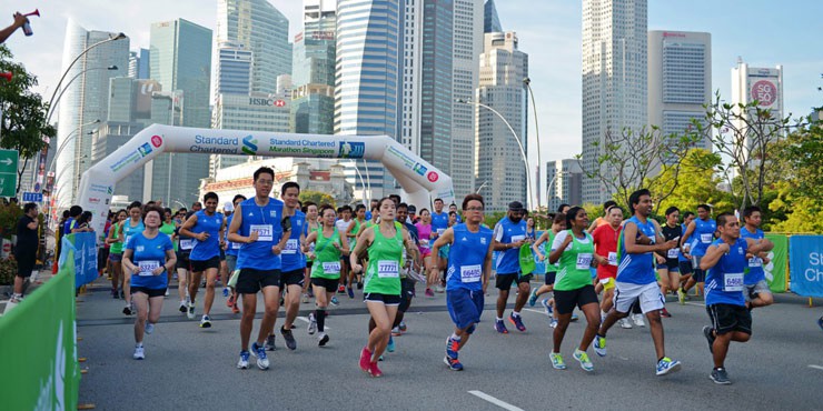 Giải chạy lớn nhất khu vực và châu Á Singapore Marathon được Ironman (Dalian Wanda) mua cuối năm ngoái