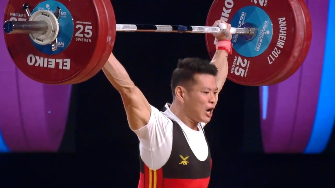 Thạch Kim Tuấn thi đấu tại giải VĐTG 2017 (Mỹ)