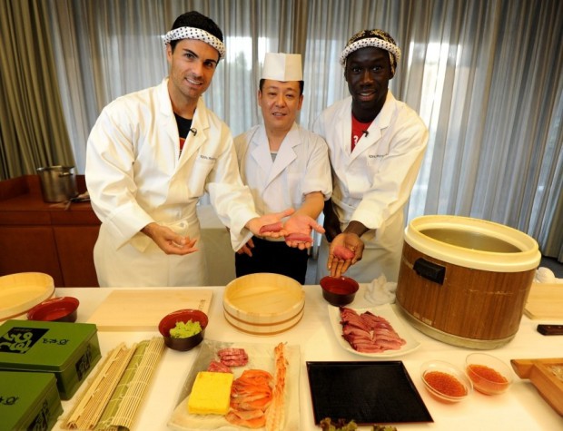 Món ăn Nhật khá phổ biến tại EURO 2016
