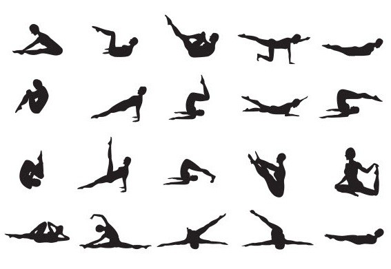 Các động tác của pilates khá giống với yoga
