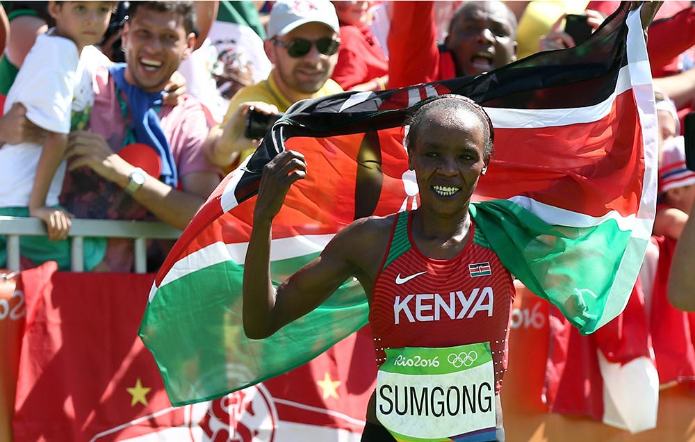 Nhà vô địch marathon tại Olympic 2016, Sumgong, dương tính với doping 