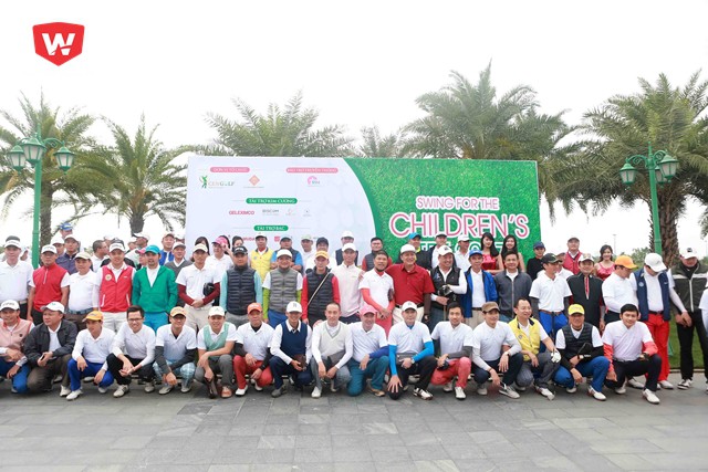 Gần 150 golfer đã hào hứng tham gia Swing for the children’s Tet 2017