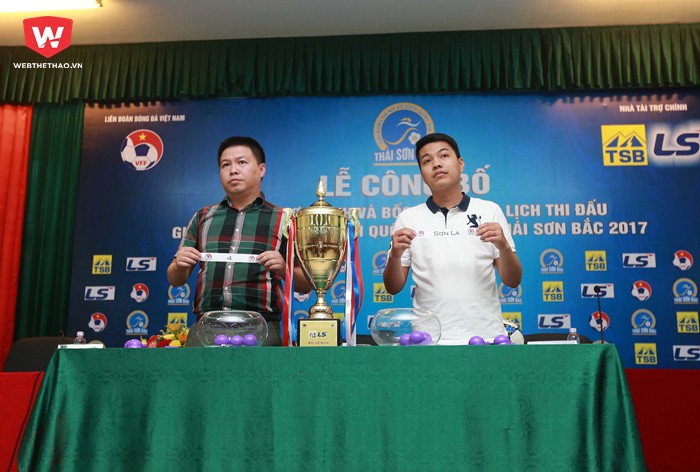 Bốc thăm chia bảng cho 8 đội tại giải bóng đá nữ VĐQG - Cúp Thái Sơn Bắc 2017.
