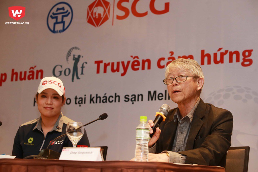 Chủ tịch SGC Việt Nam phát biểu.