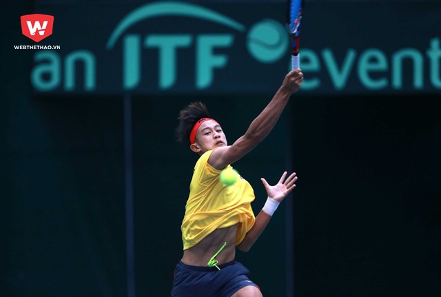 Đối thủ của Giang là một tay vợt được coi là tương lai của quần vợt Malaysia năm nay mới 17 tuổi - Chin Christian Didier.
