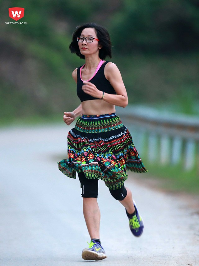 Ngày hôm nay, tại Ha Giang Marathon 2018 đã có rất nhiều runner nữ đã thể hiện sự sáng tạo của mình bằng việc kết hợp những bộ đồ chạy hiện đại...