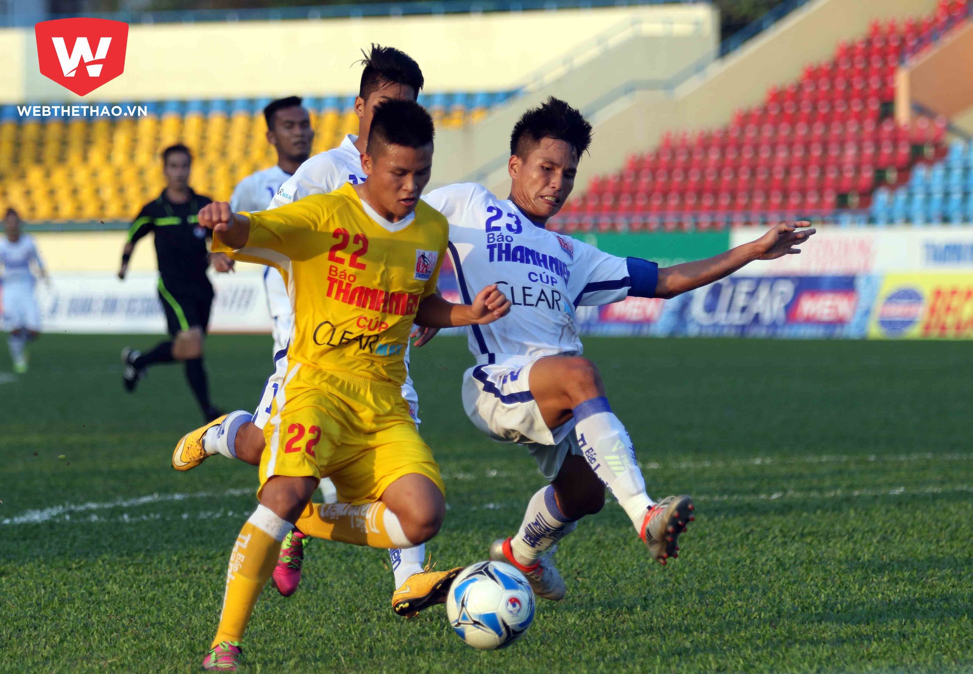 U.21 Hà Nội T&T tiếp tục vượt qua U.21 An Giang ở giải U.21 QG.