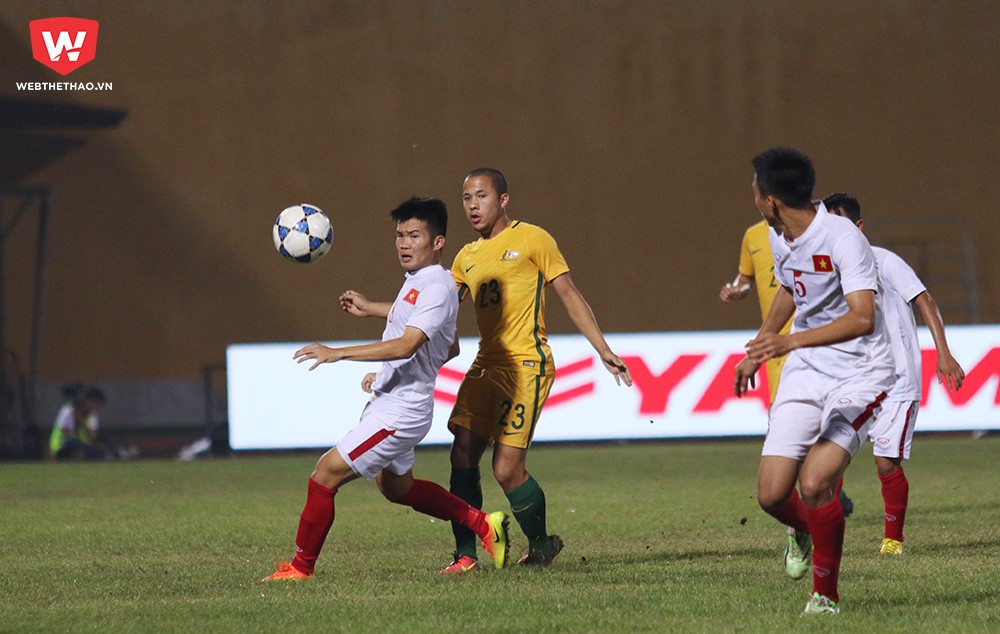 U.19 Việt Nam chơi khá tệ ở trận đối đầu U.19 Australia.