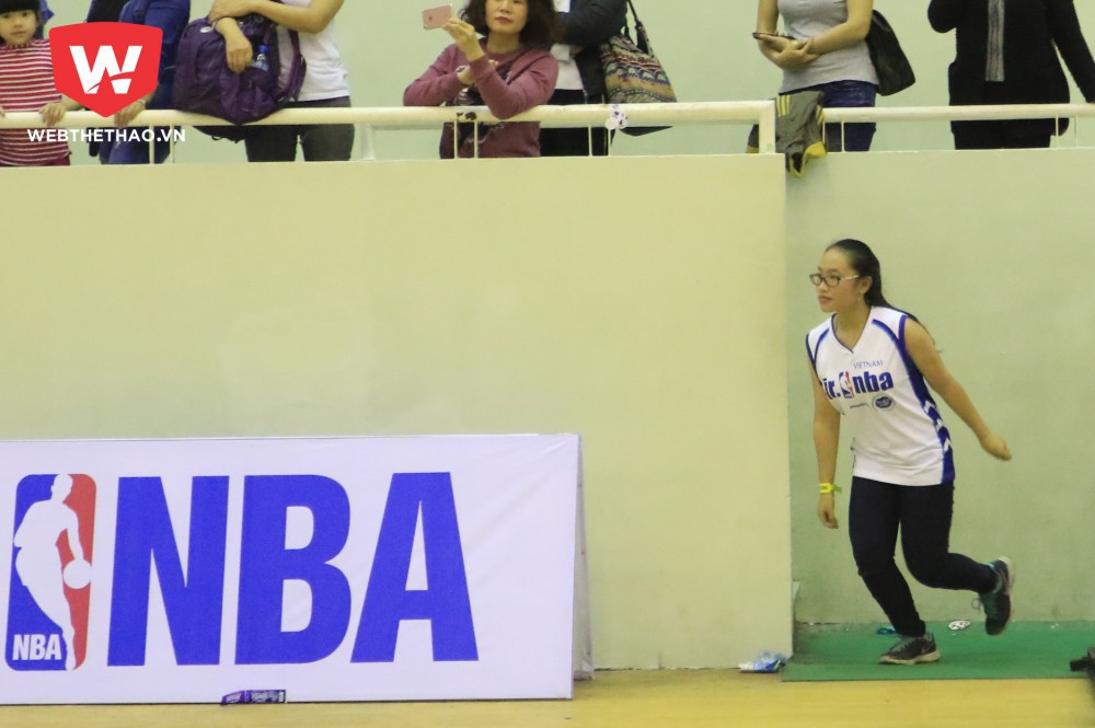Phùng Minh Tú, VĐV nữ xuất sắc nhất Jr.NBA Hà Nội 2017.